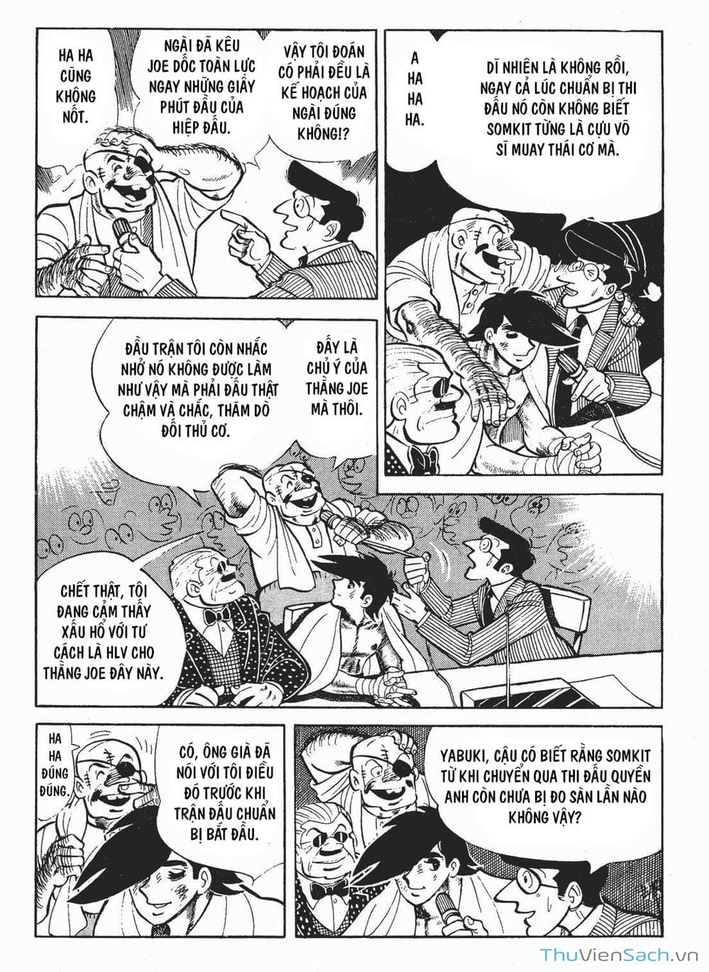 Truyện Tranh Thiết Quyền Lãng Tử - Ashita No Joe trang 5