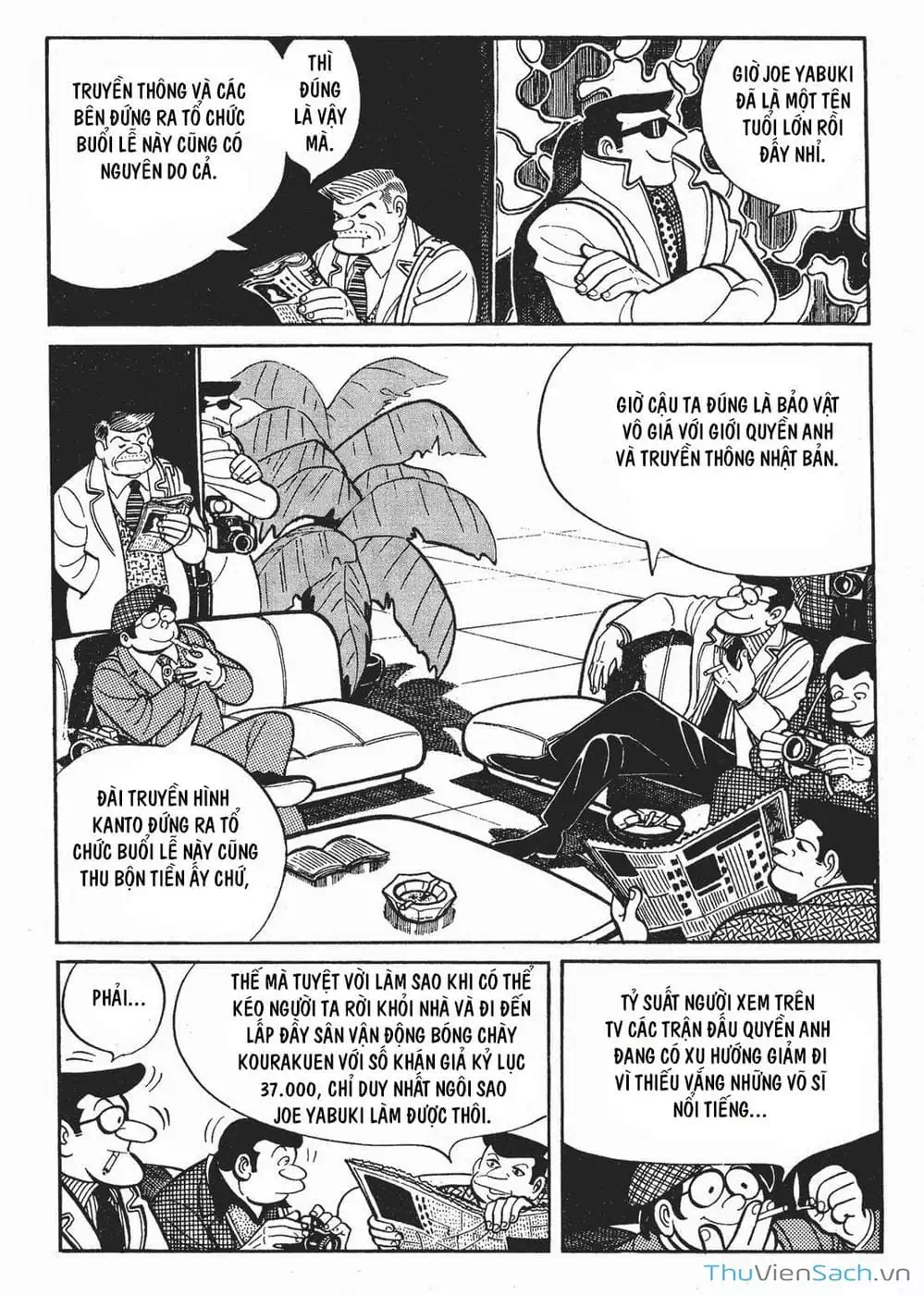 Truyện Tranh Thiết Quyền Lãng Tử - Ashita No Joe trang 5