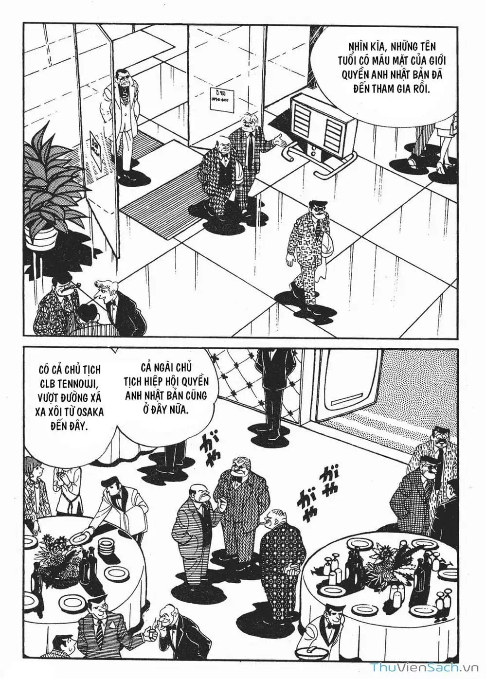 Truyện Tranh Thiết Quyền Lãng Tử - Ashita No Joe trang 5