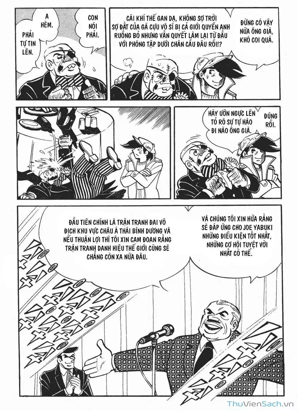 Truyện Tranh Thiết Quyền Lãng Tử - Ashita No Joe trang 5