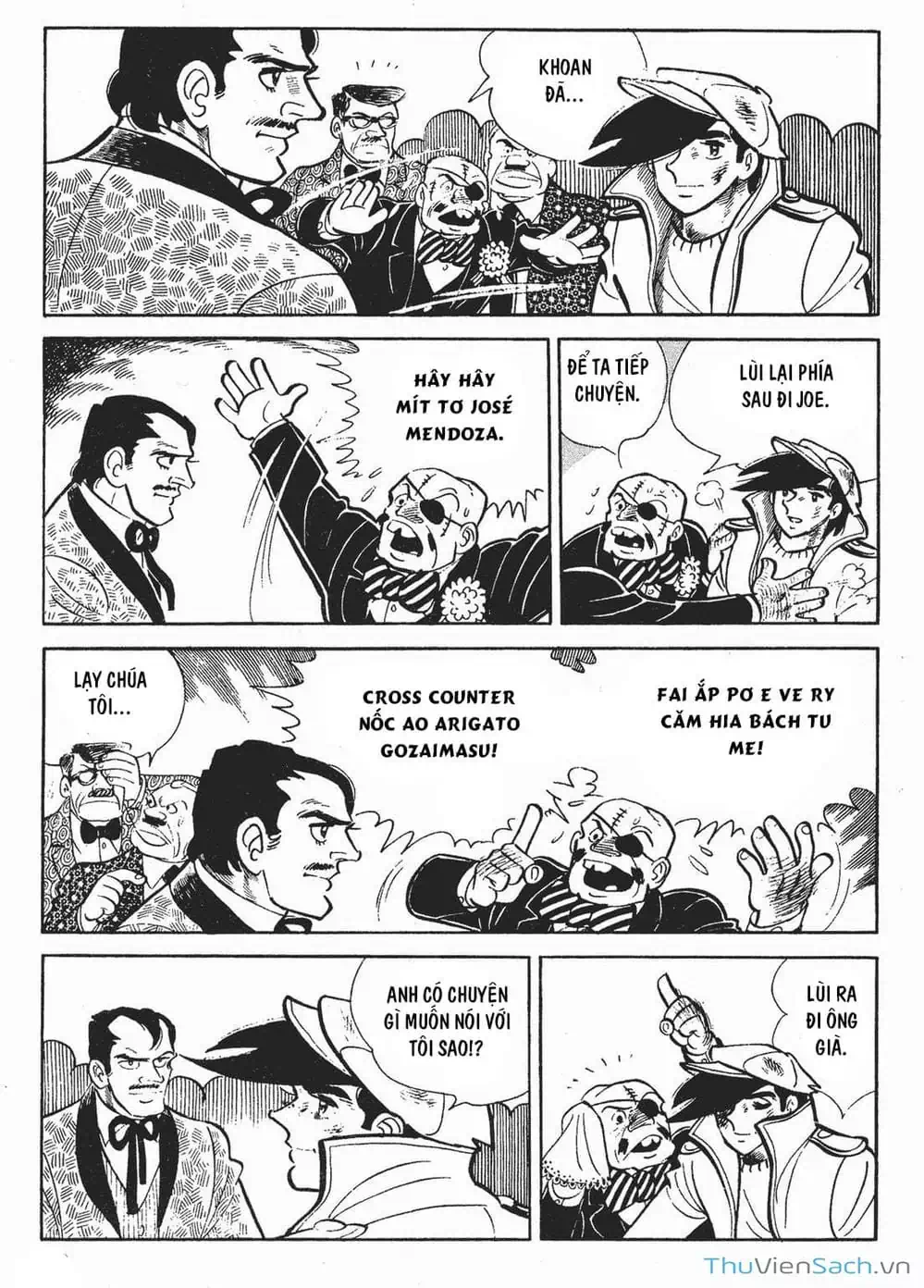 Truyện Tranh Thiết Quyền Lãng Tử - Ashita No Joe trang 5