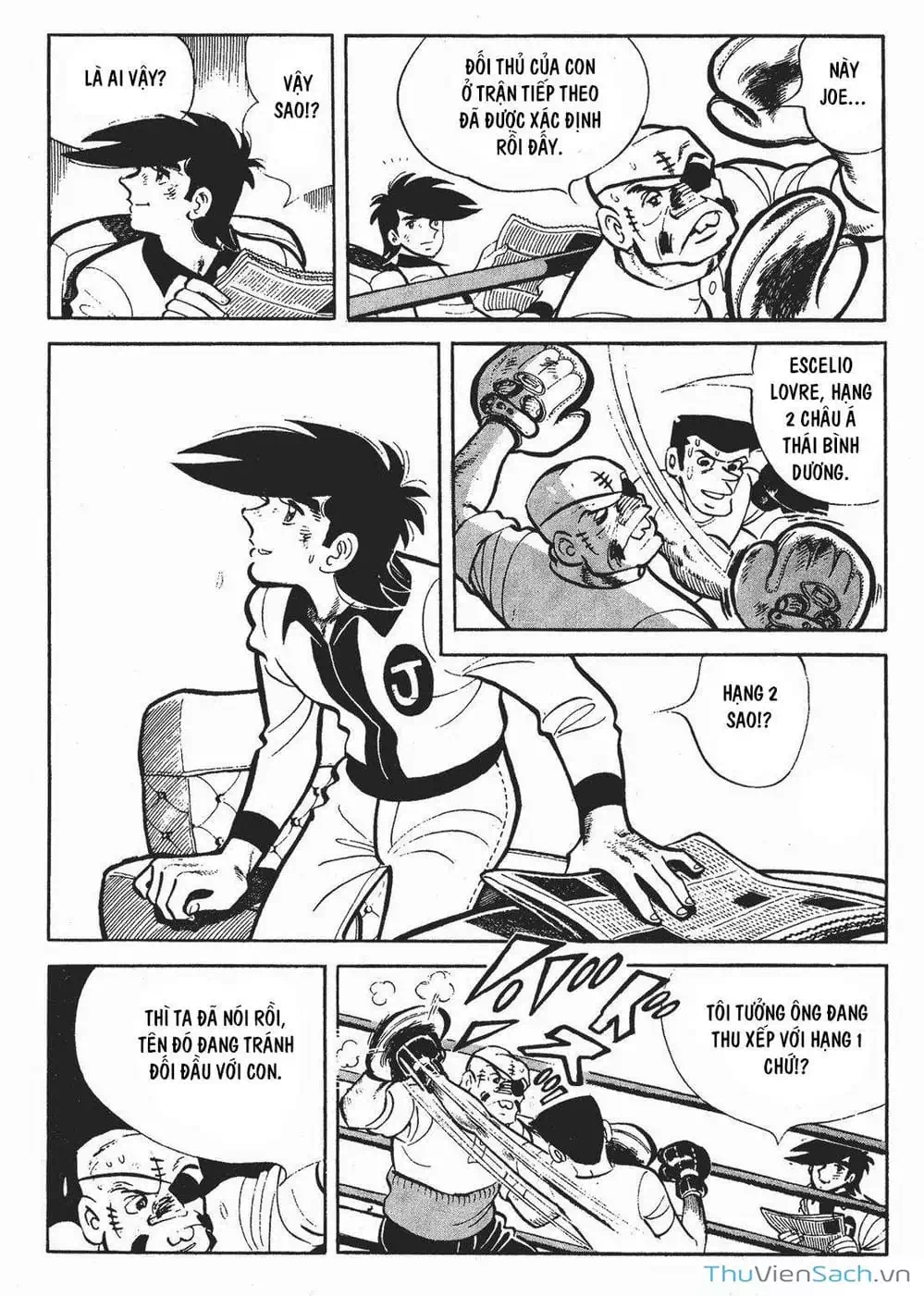 Truyện Tranh Thiết Quyền Lãng Tử - Ashita No Joe trang 5