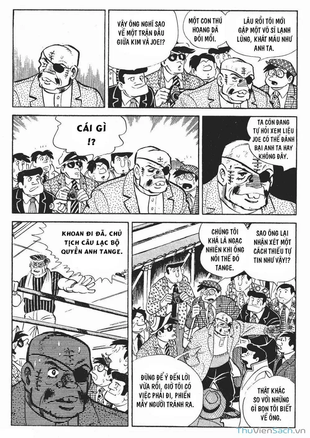 Truyện Tranh Thiết Quyền Lãng Tử - Ashita No Joe trang 5