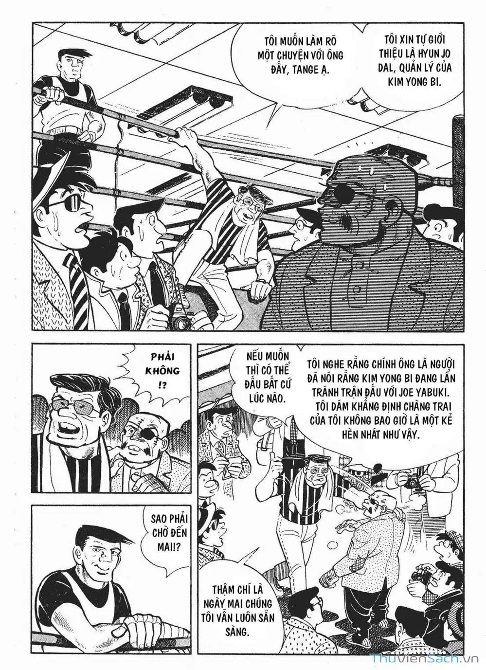 Truyện Tranh Thiết Quyền Lãng Tử - Ashita No Joe trang 5