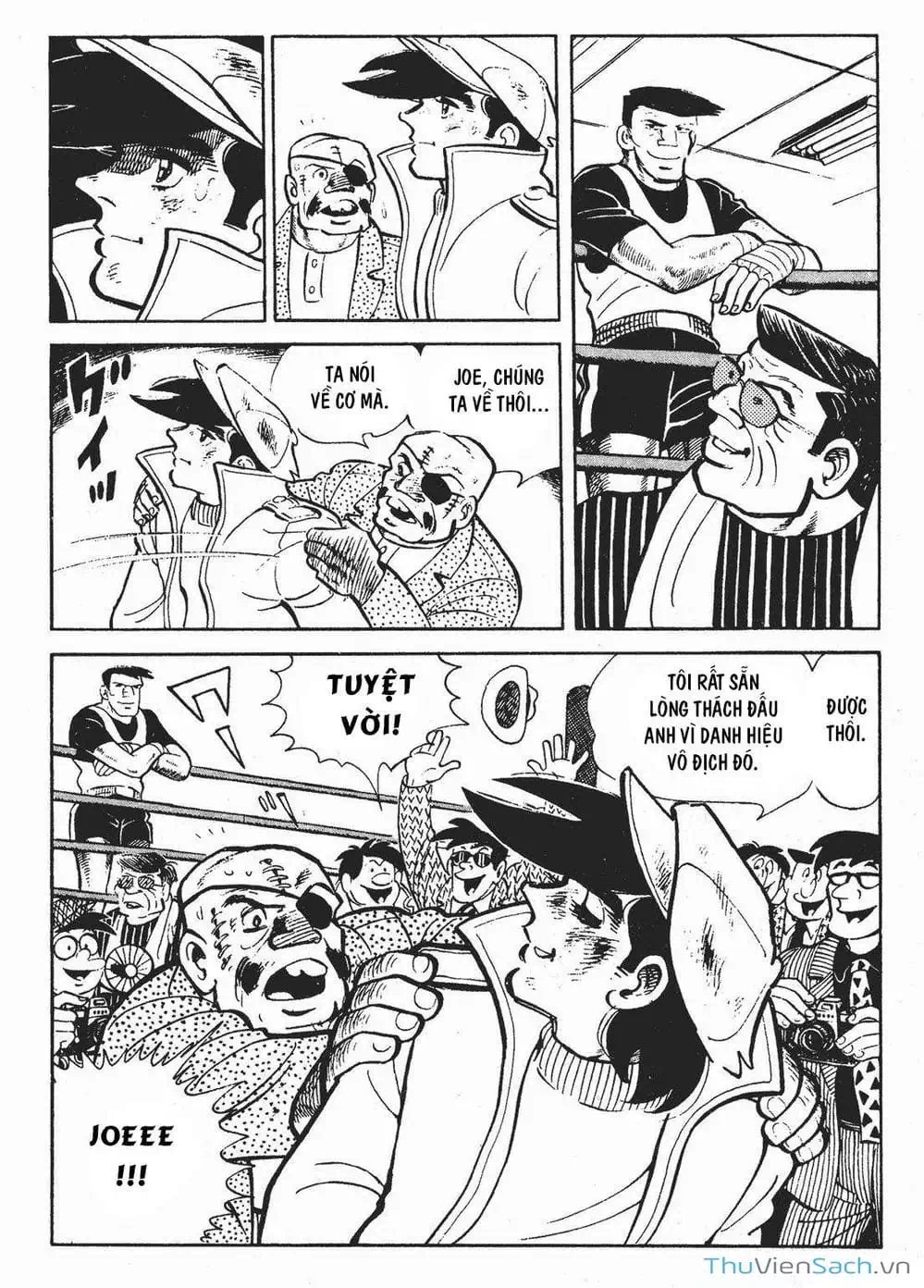 Truyện Tranh Thiết Quyền Lãng Tử - Ashita No Joe trang 5