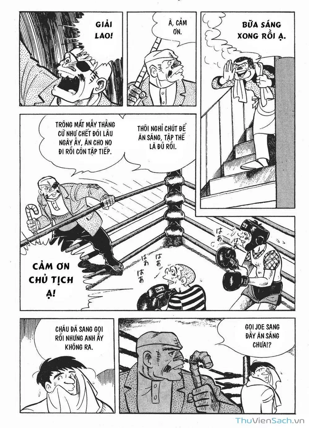 Truyện Tranh Thiết Quyền Lãng Tử - Ashita No Joe trang 5