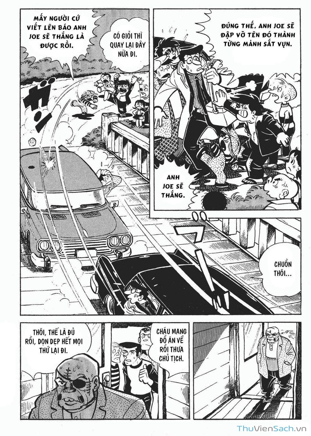 Truyện Tranh Thiết Quyền Lãng Tử - Ashita No Joe trang 5