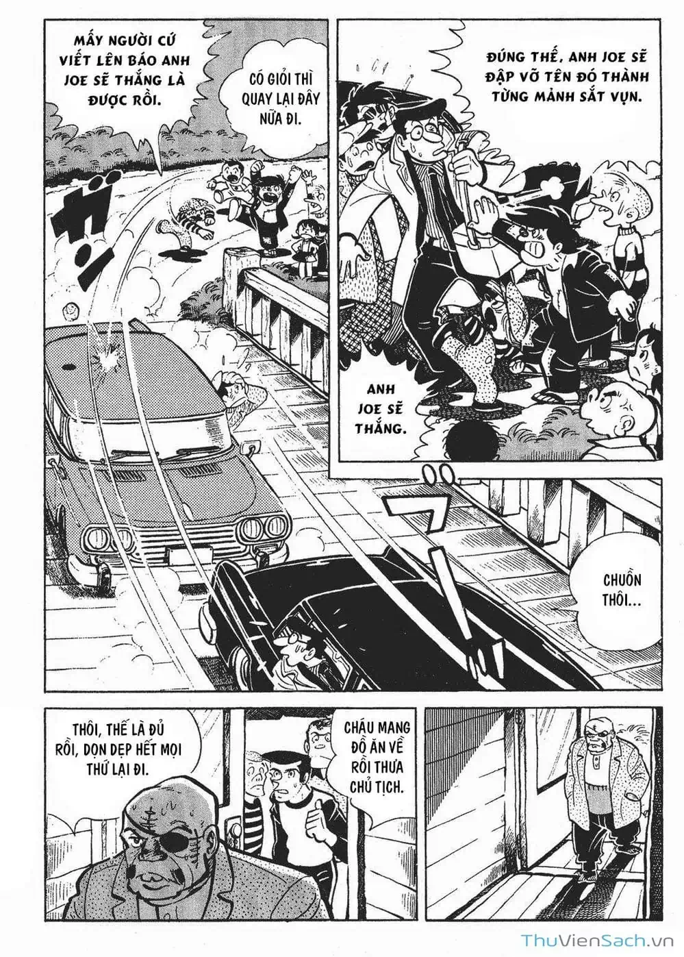 Truyện Tranh Thiết Quyền Lãng Tử - Ashita No Joe trang 5