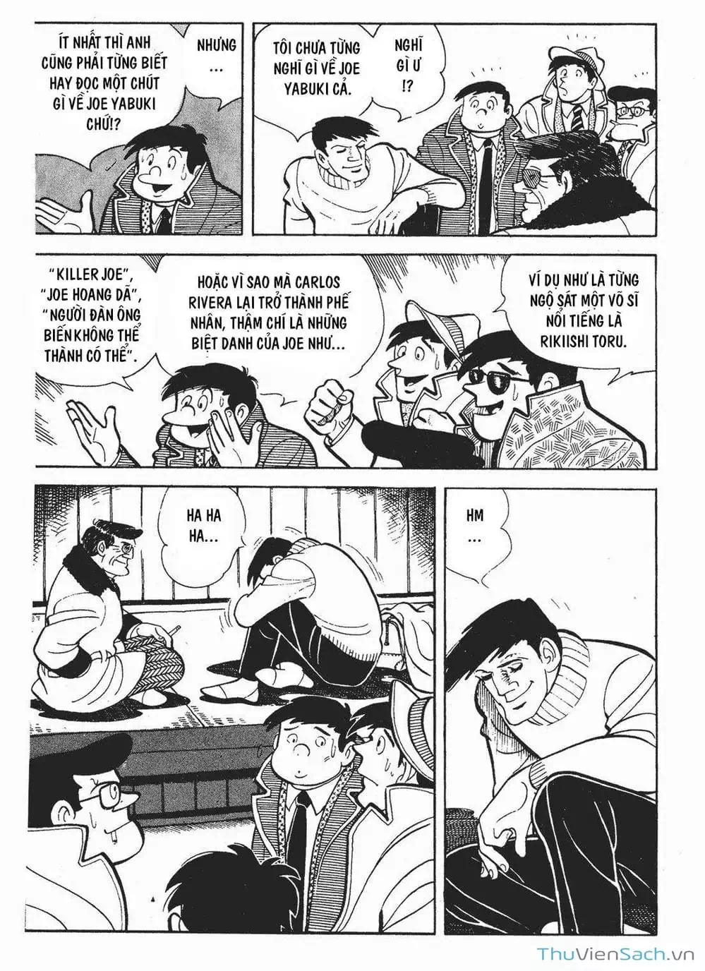 Truyện Tranh Thiết Quyền Lãng Tử - Ashita No Joe trang 5