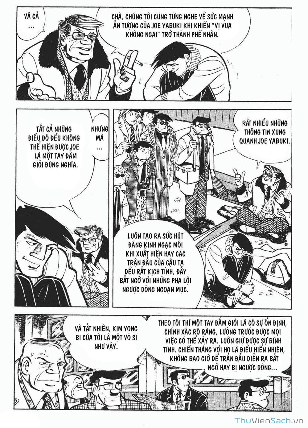 Truyện Tranh Thiết Quyền Lãng Tử - Ashita No Joe trang 5