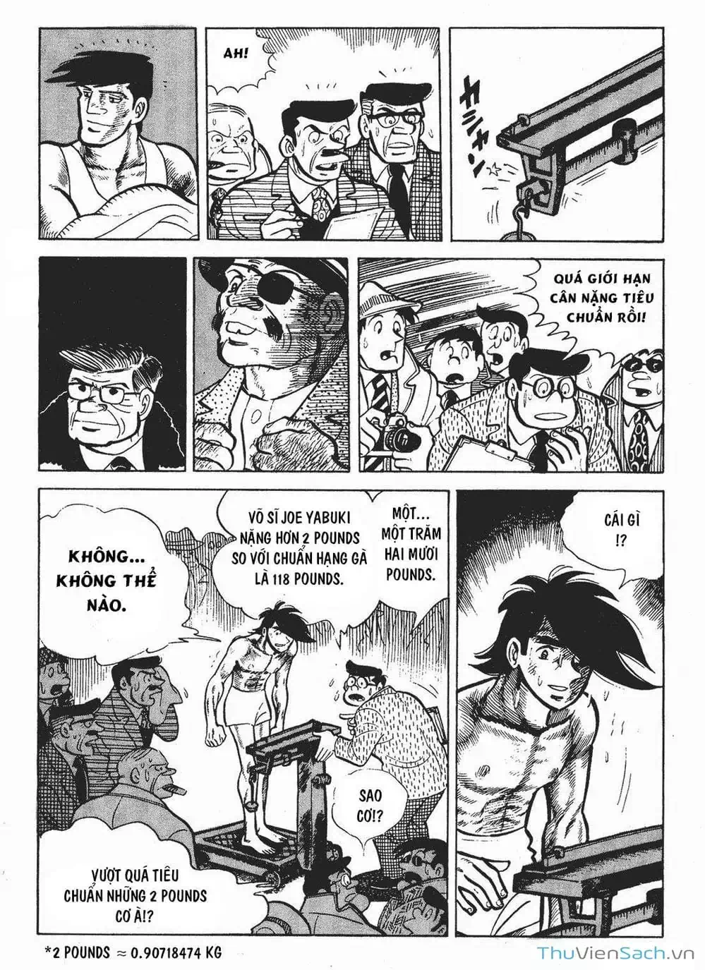 Truyện Tranh Thiết Quyền Lãng Tử - Ashita No Joe trang 5