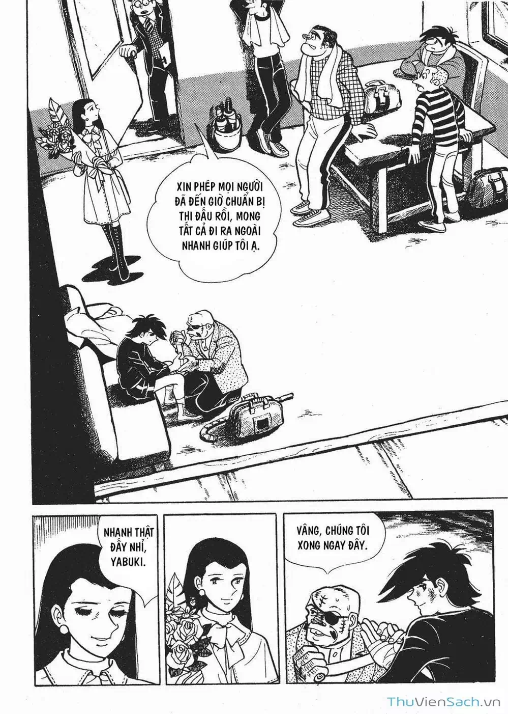 Truyện Tranh Thiết Quyền Lãng Tử - Ashita No Joe trang 5