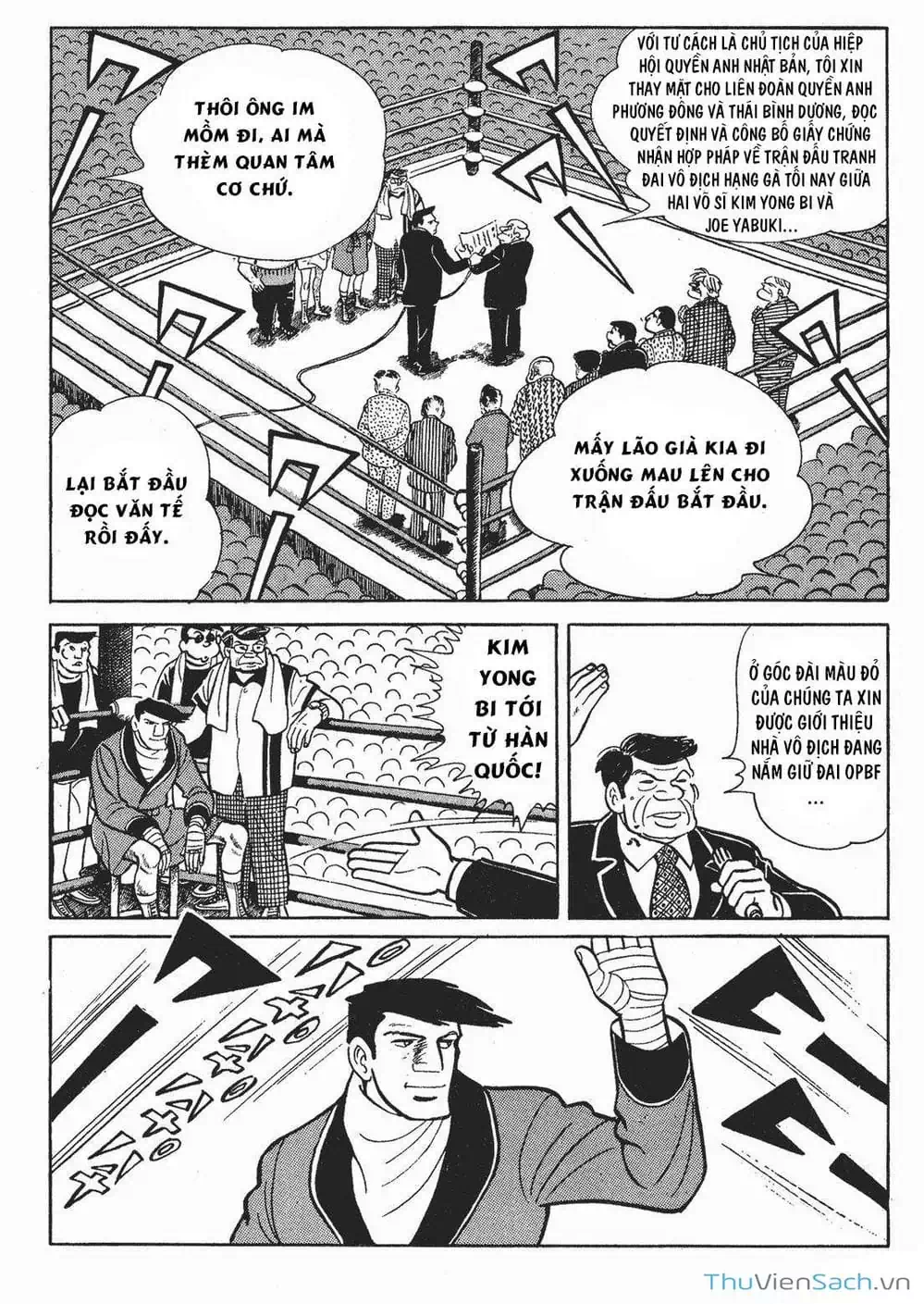 Truyện Tranh Thiết Quyền Lãng Tử - Ashita No Joe trang 5