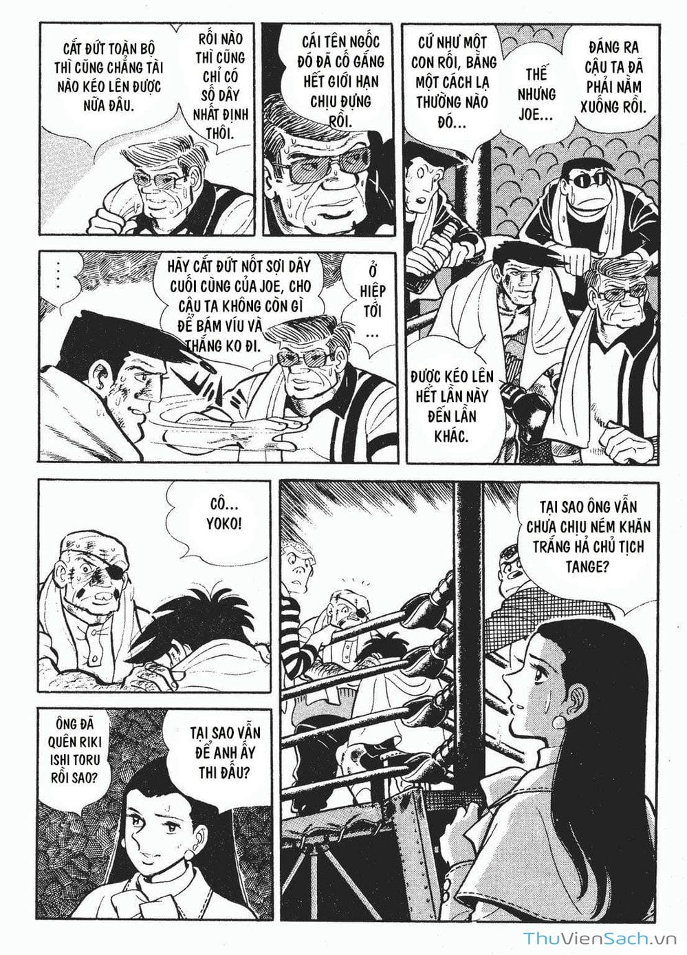 Truyện Tranh Thiết Quyền Lãng Tử - Ashita No Joe trang 5