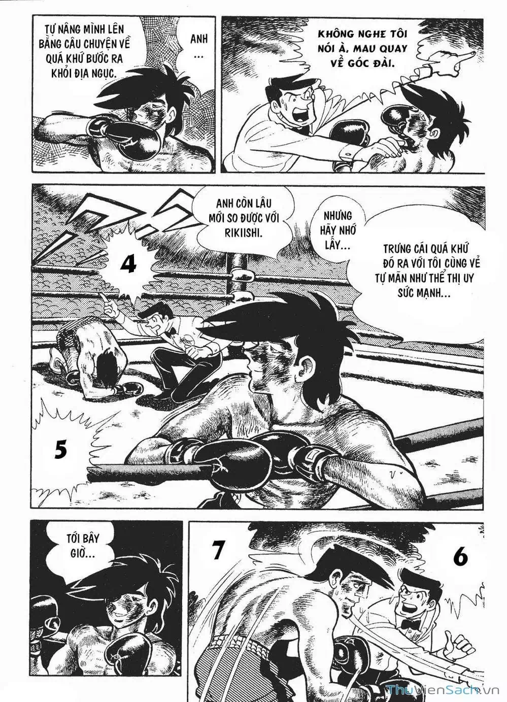 Truyện Tranh Thiết Quyền Lãng Tử - Ashita No Joe trang 5