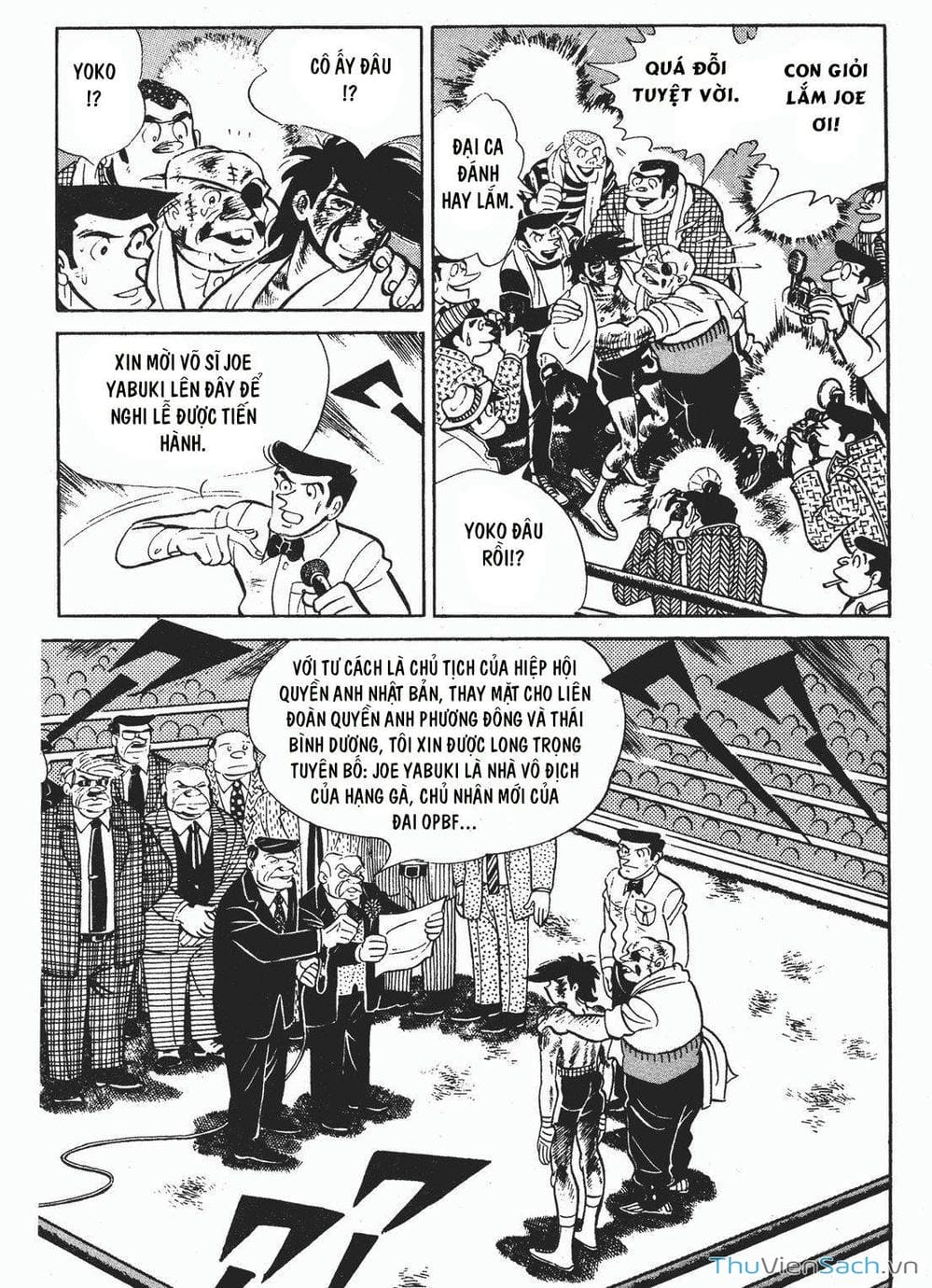 Truyện Tranh Thiết Quyền Lãng Tử - Ashita No Joe trang 5