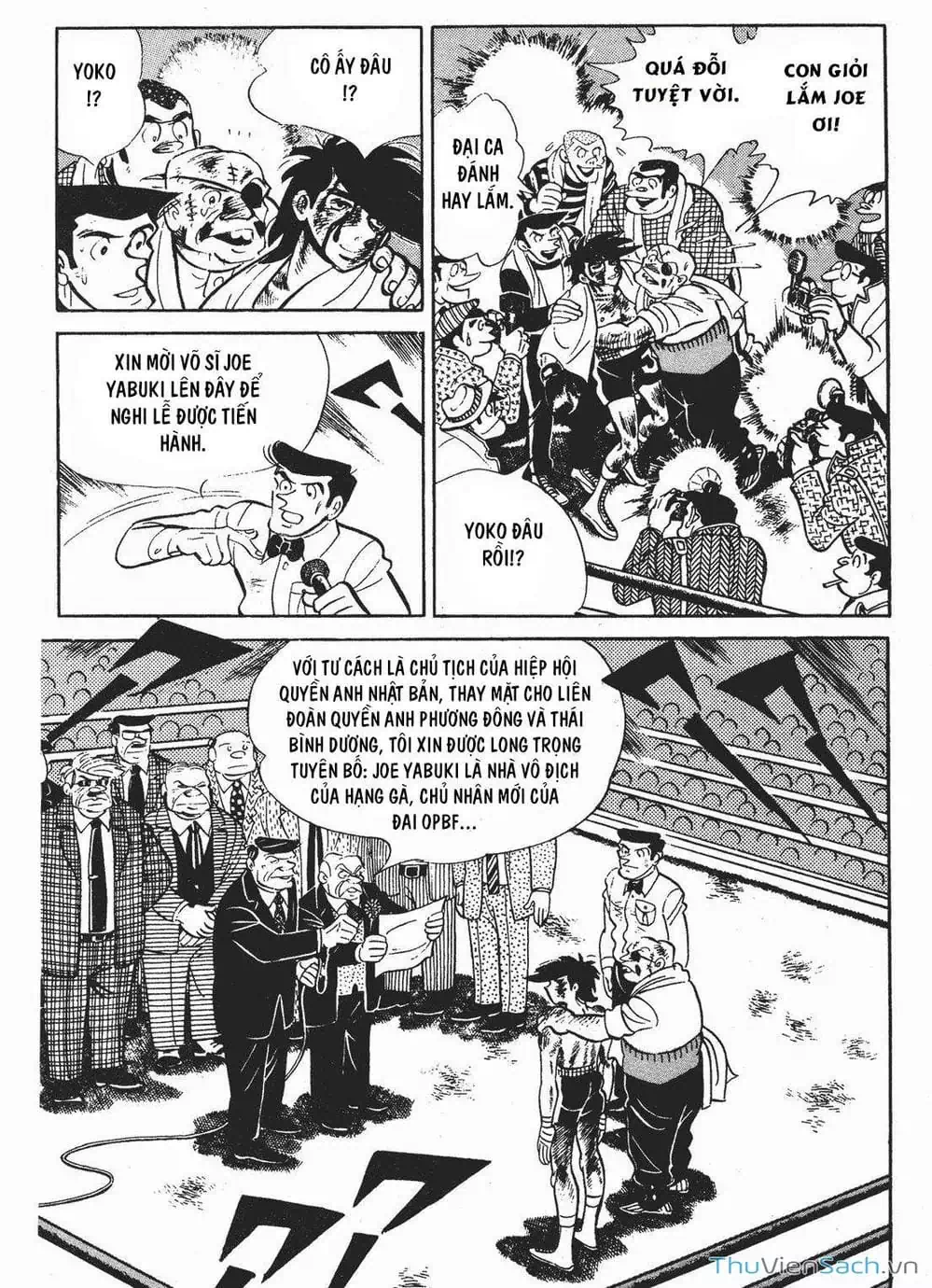 Truyện Tranh Thiết Quyền Lãng Tử - Ashita No Joe trang 5