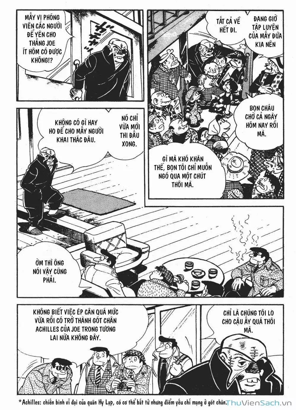 Truyện Tranh Thiết Quyền Lãng Tử - Ashita No Joe trang 5