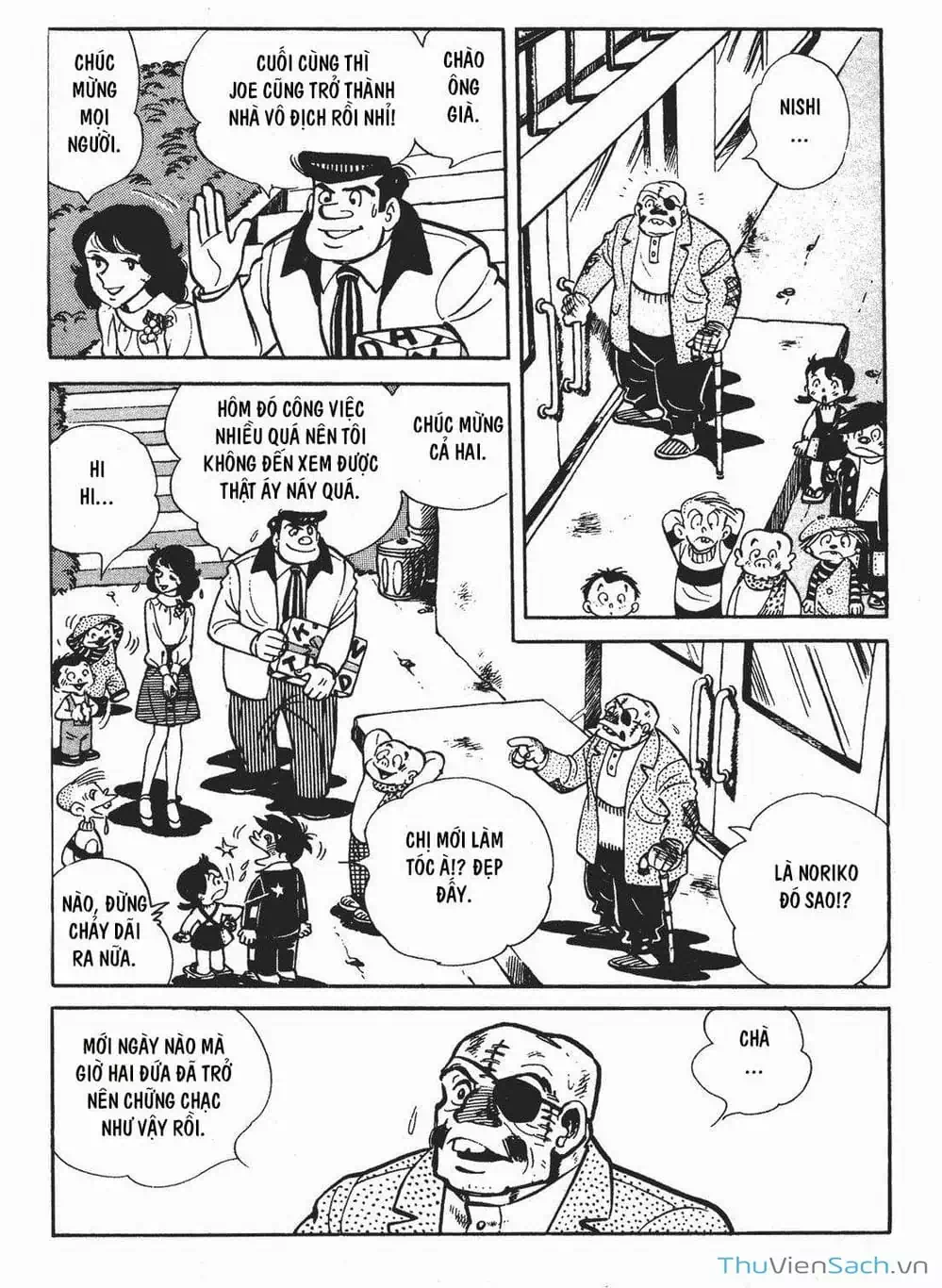 Truyện Tranh Thiết Quyền Lãng Tử - Ashita No Joe trang 5