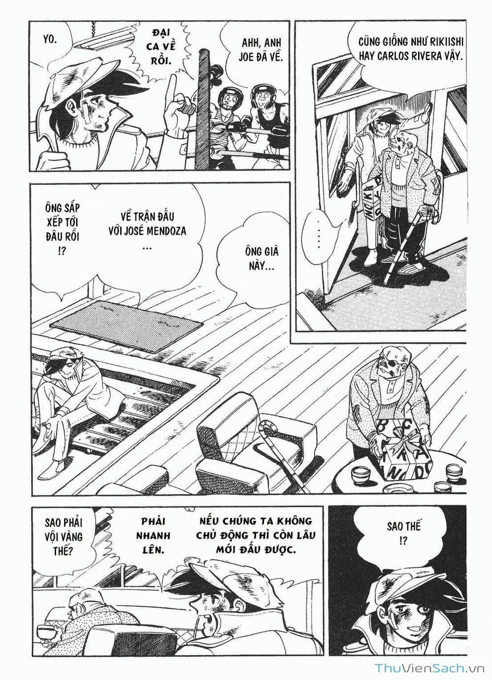 Truyện Tranh Thiết Quyền Lãng Tử - Ashita No Joe trang 5