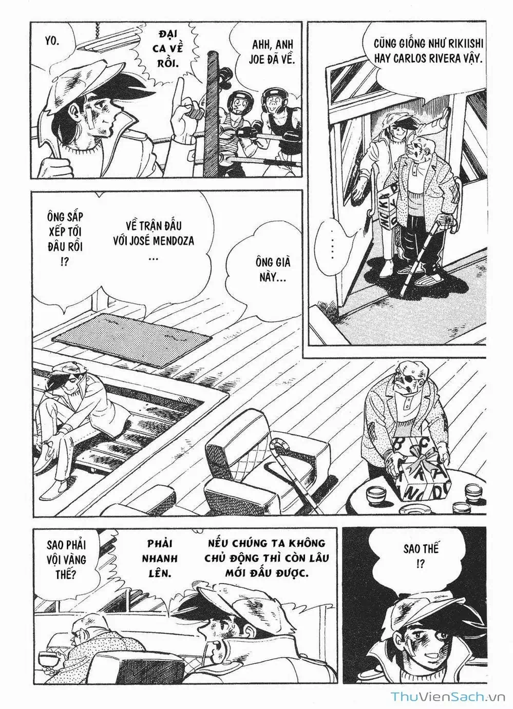 Truyện Tranh Thiết Quyền Lãng Tử - Ashita No Joe trang 5