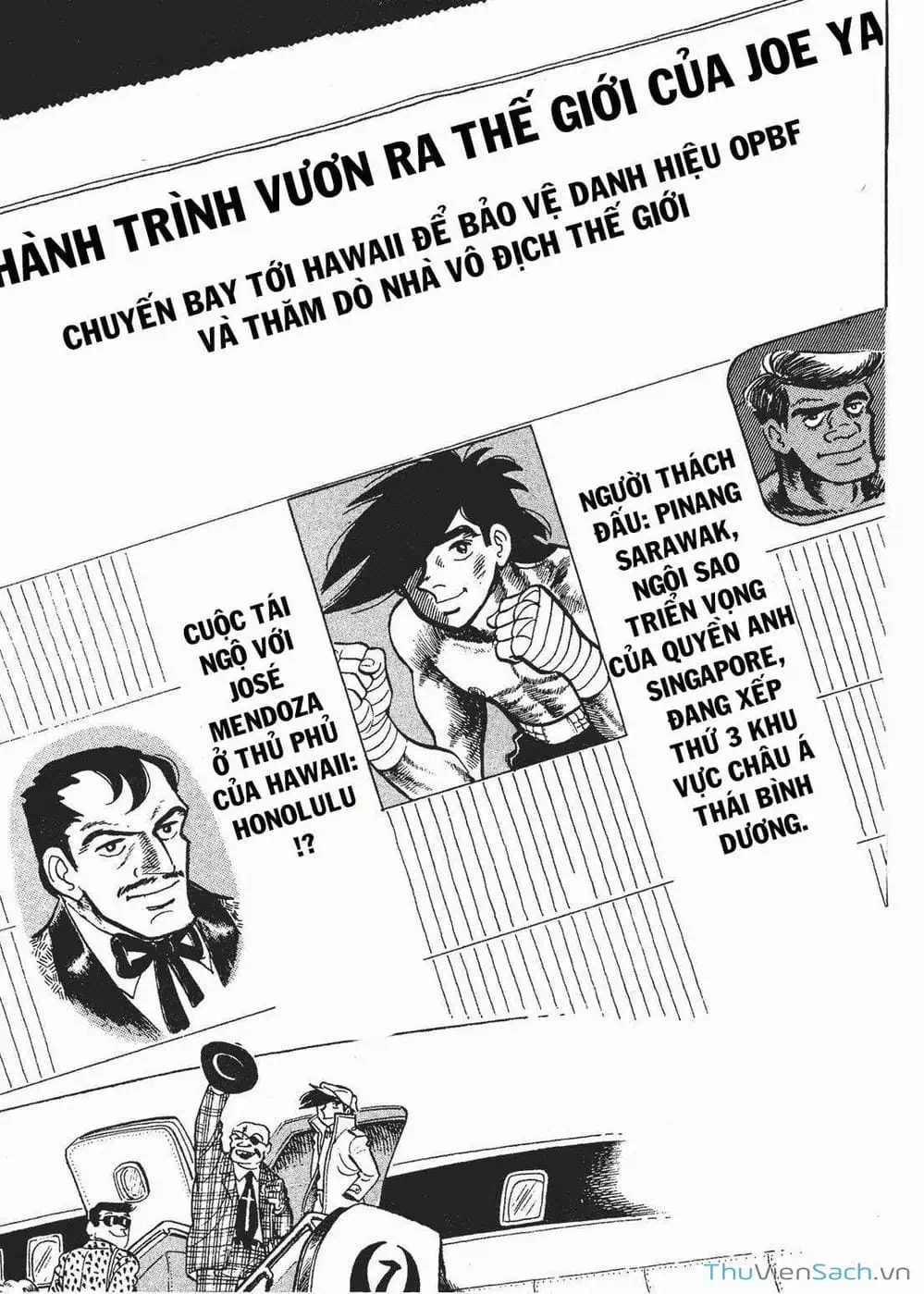 Truyện Tranh Thiết Quyền Lãng Tử - Ashita No Joe trang 5