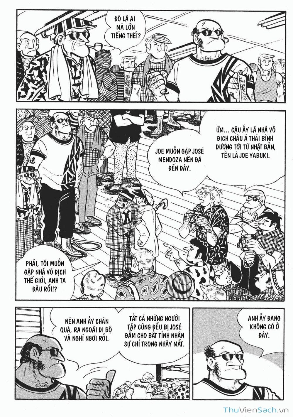 Truyện Tranh Thiết Quyền Lãng Tử - Ashita No Joe trang 5