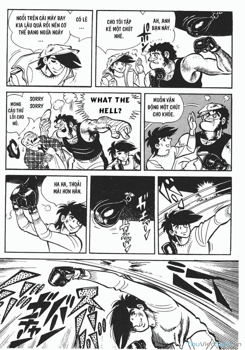 Truyện Tranh Thiết Quyền Lãng Tử - Ashita No Joe trang 5