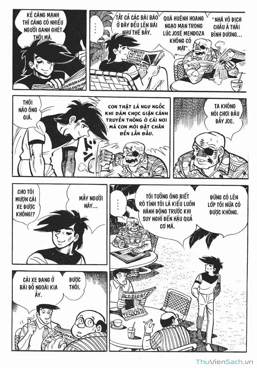 Truyện Tranh Thiết Quyền Lãng Tử - Ashita No Joe trang 5