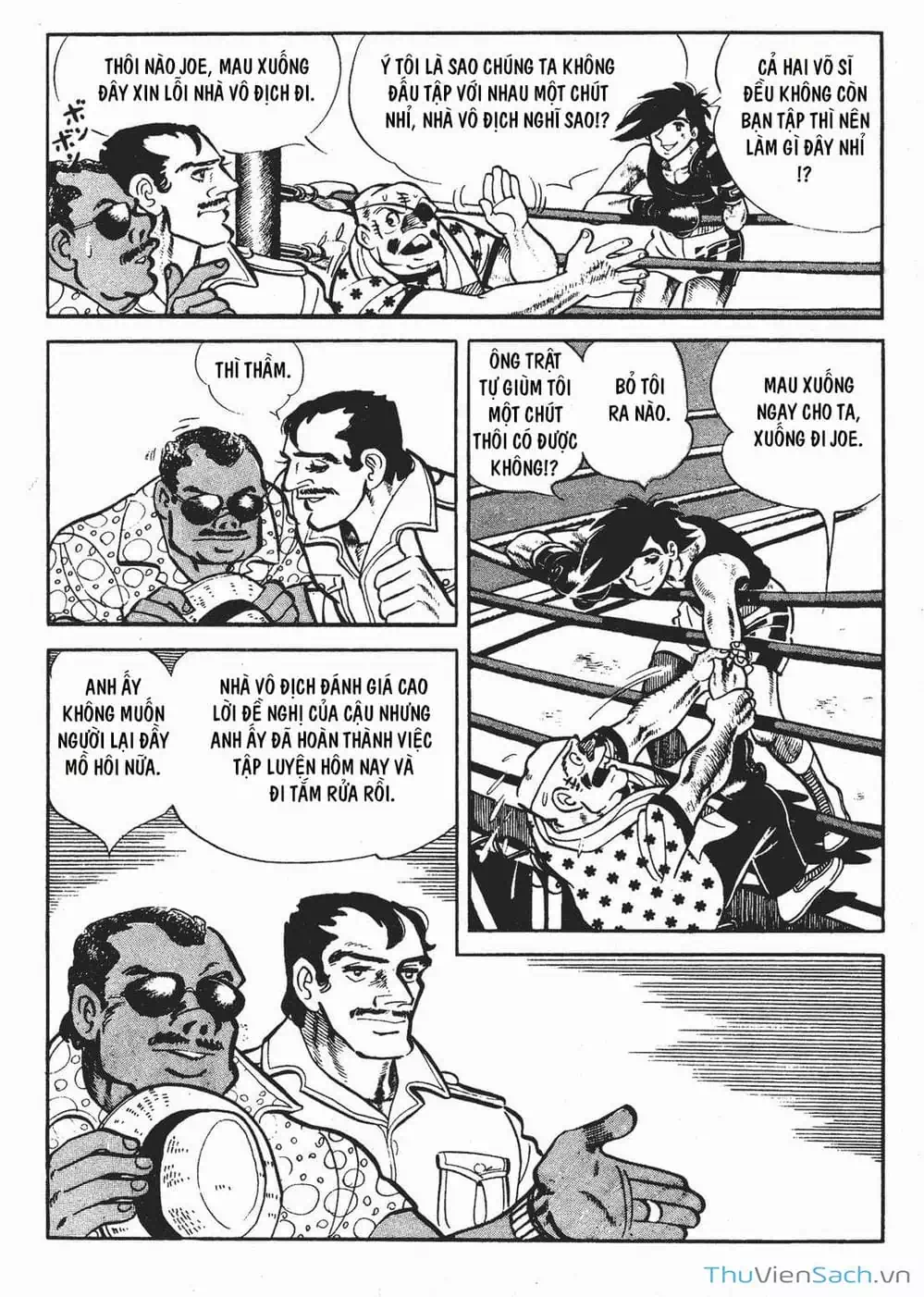 Truyện Tranh Thiết Quyền Lãng Tử - Ashita No Joe trang 5