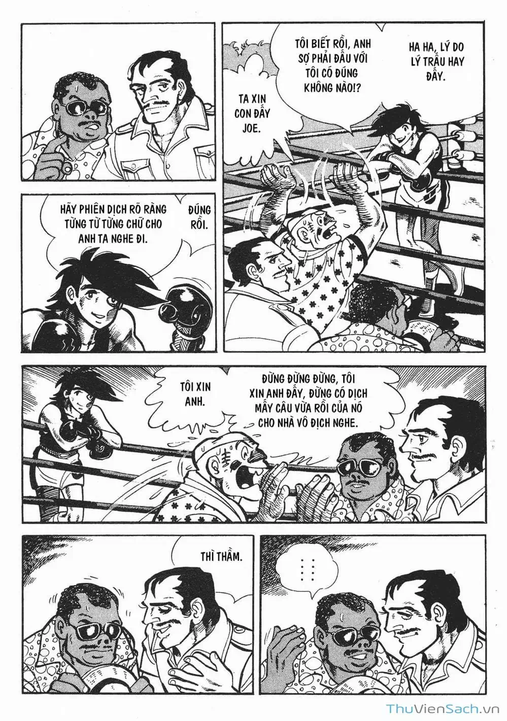 Truyện Tranh Thiết Quyền Lãng Tử - Ashita No Joe trang 5