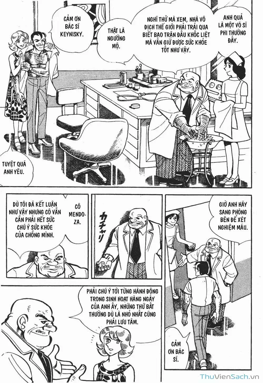 Truyện Tranh Thiết Quyền Lãng Tử - Ashita No Joe trang 5