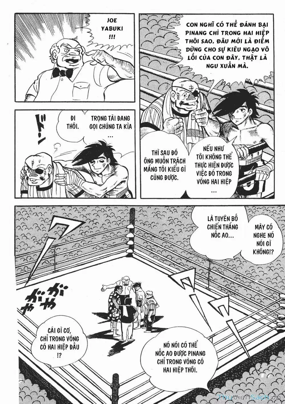 Truyện Tranh Thiết Quyền Lãng Tử - Ashita No Joe trang 5