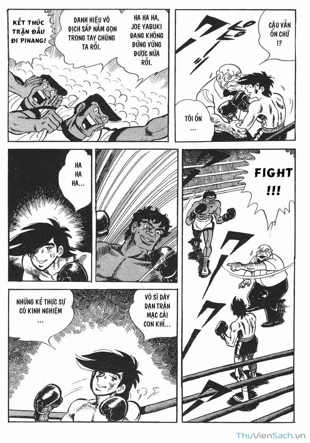 Truyện Tranh Thiết Quyền Lãng Tử - Ashita No Joe trang 5