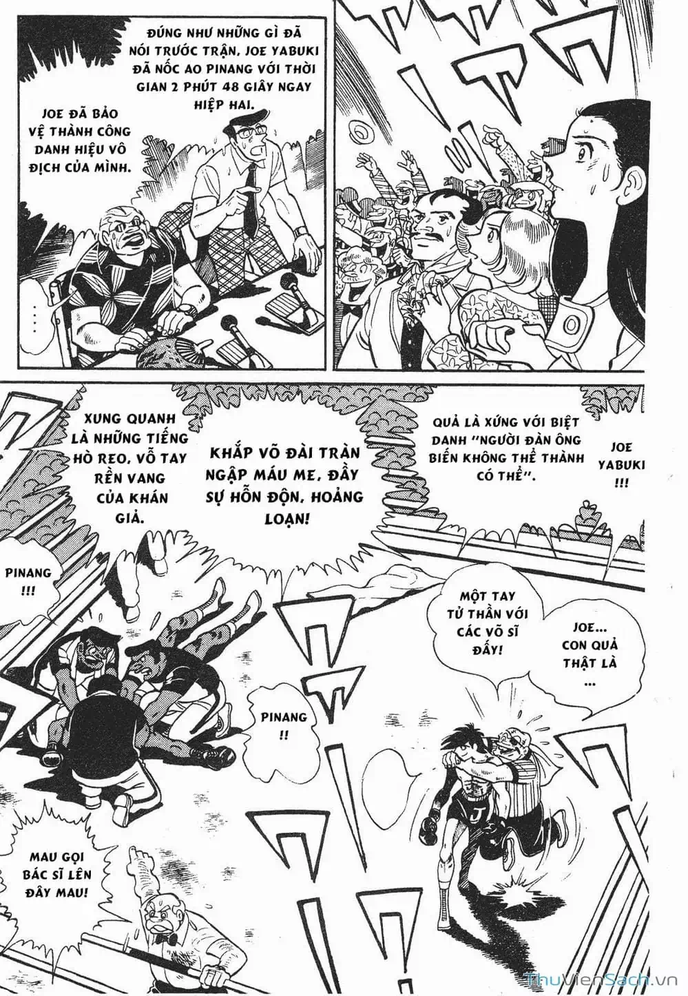 Truyện Tranh Thiết Quyền Lãng Tử - Ashita No Joe trang 5