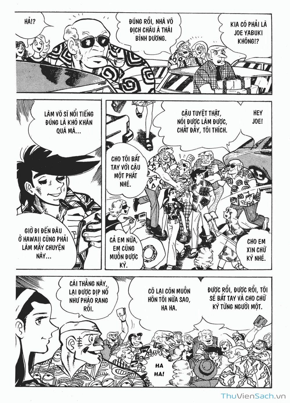 Truyện Tranh Thiết Quyền Lãng Tử - Ashita No Joe trang 5