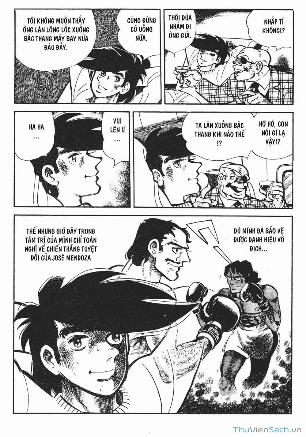 Truyện Tranh Thiết Quyền Lãng Tử - Ashita No Joe trang 5