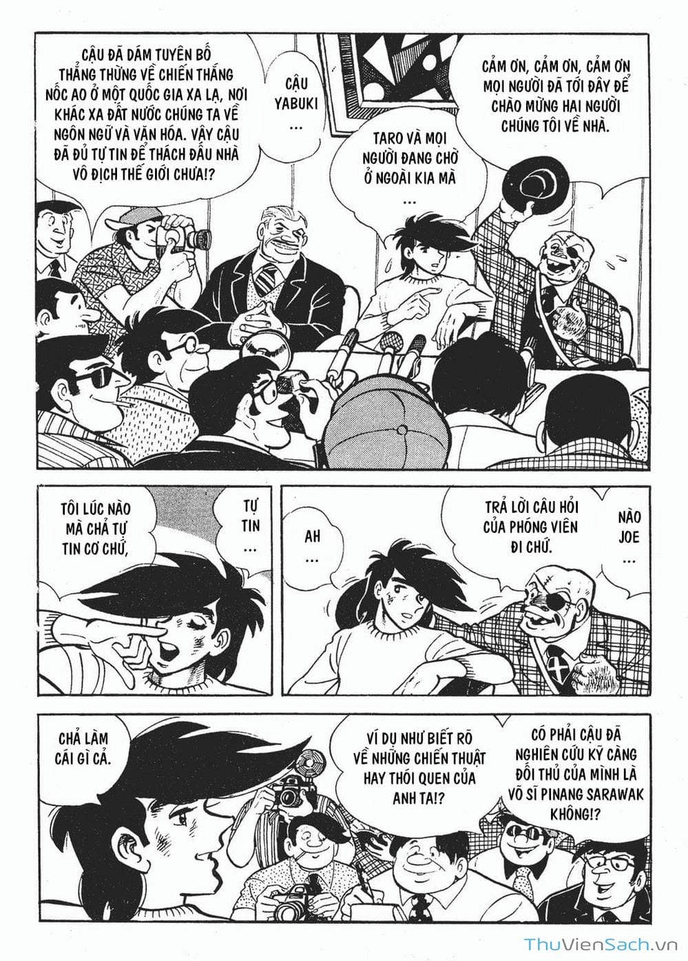 Truyện Tranh Thiết Quyền Lãng Tử - Ashita No Joe trang 5