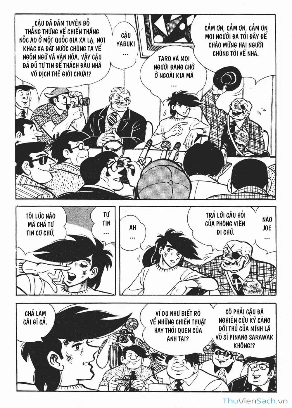 Truyện Tranh Thiết Quyền Lãng Tử - Ashita No Joe trang 5