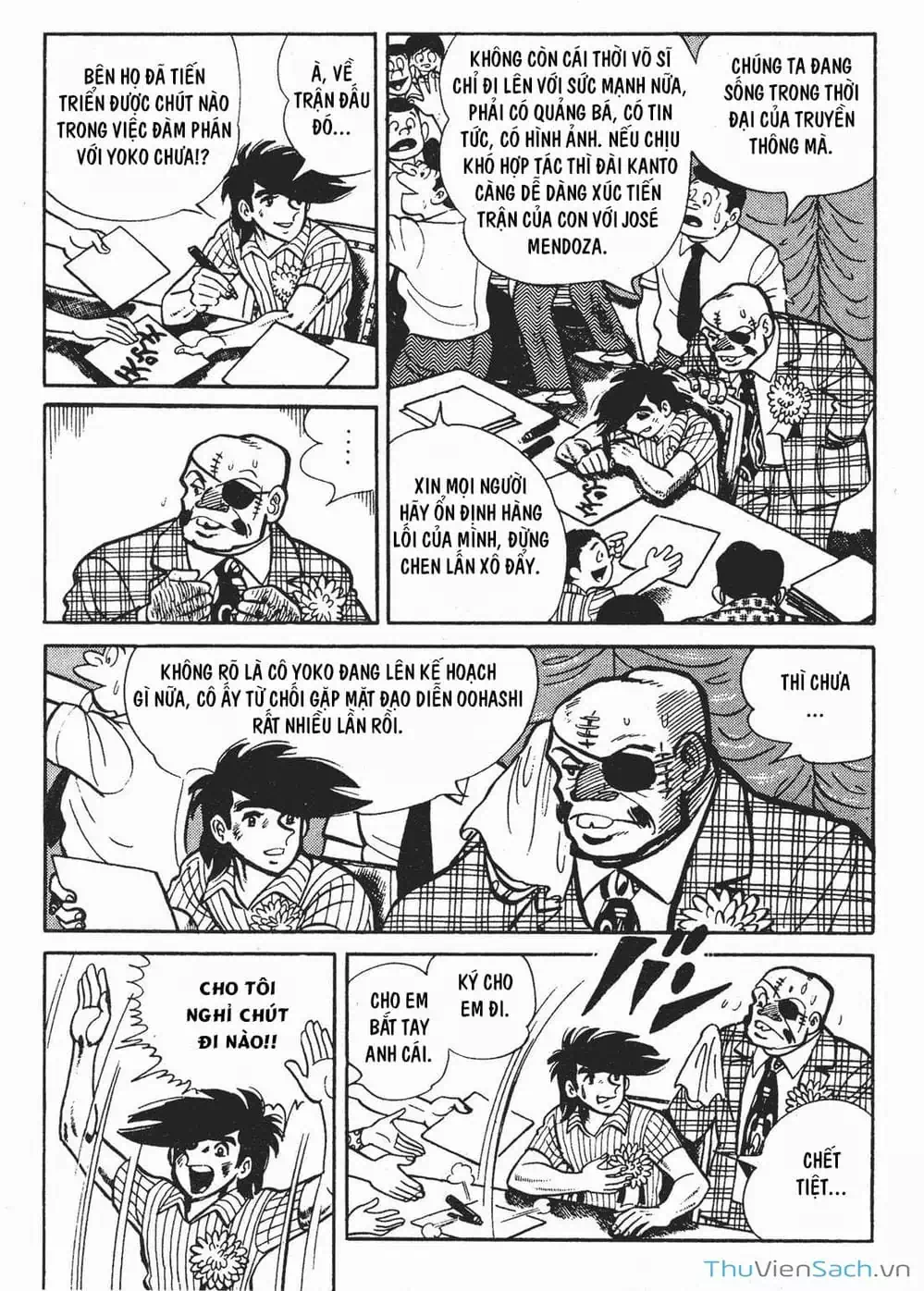 Truyện Tranh Thiết Quyền Lãng Tử - Ashita No Joe trang 5