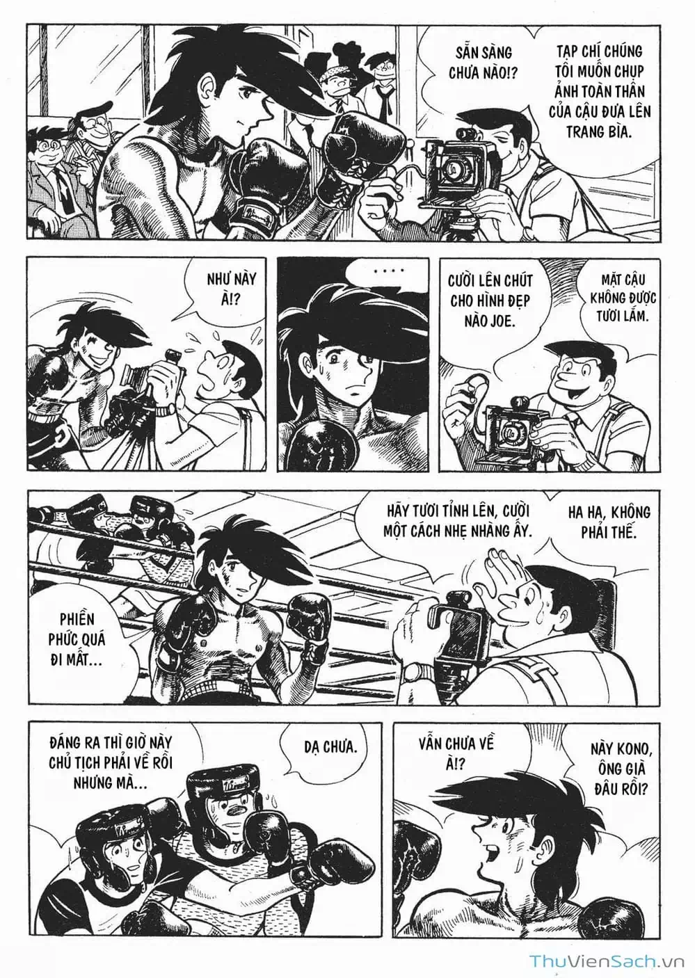 Truyện Tranh Thiết Quyền Lãng Tử - Ashita No Joe trang 5