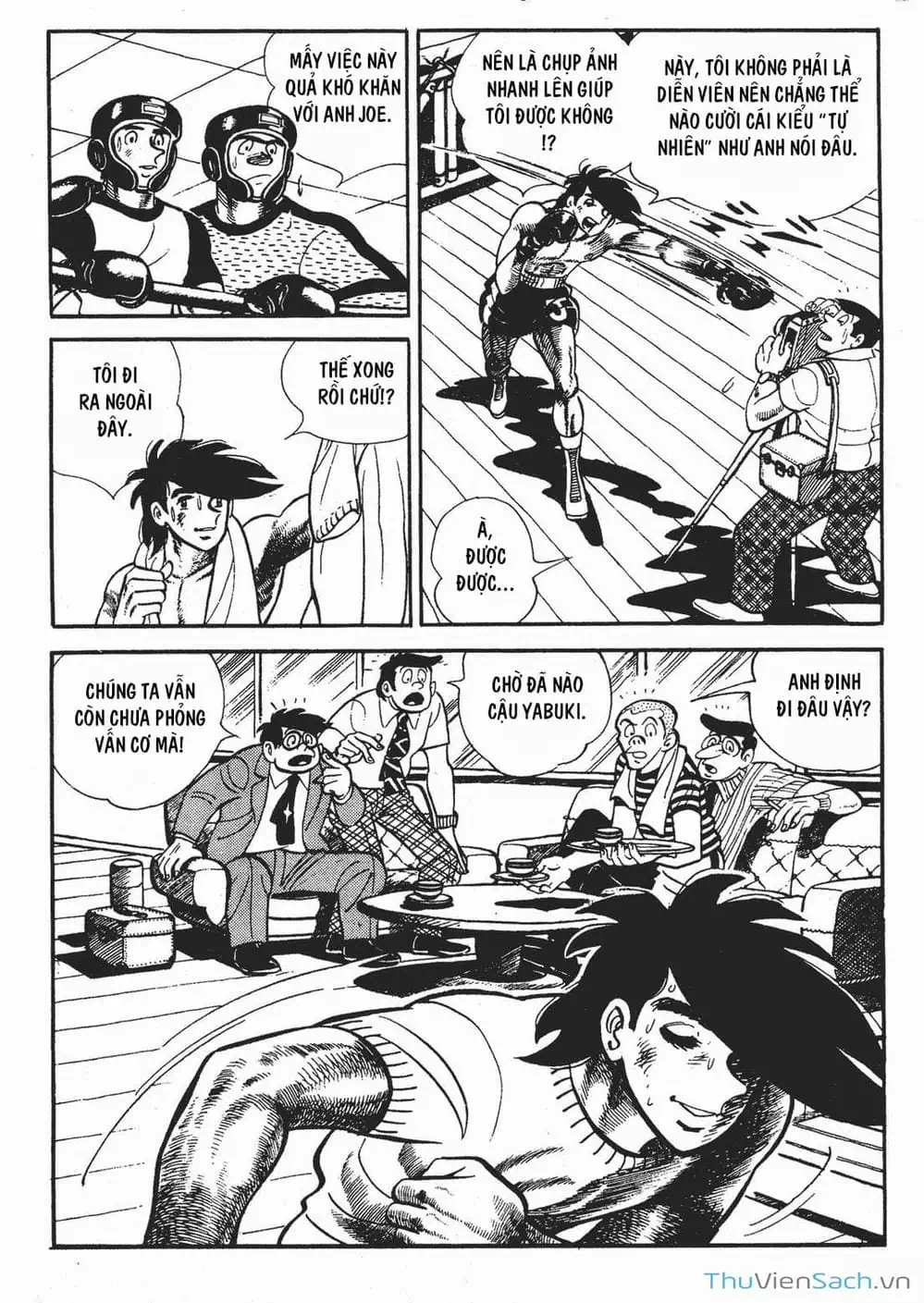 Truyện Tranh Thiết Quyền Lãng Tử - Ashita No Joe trang 5