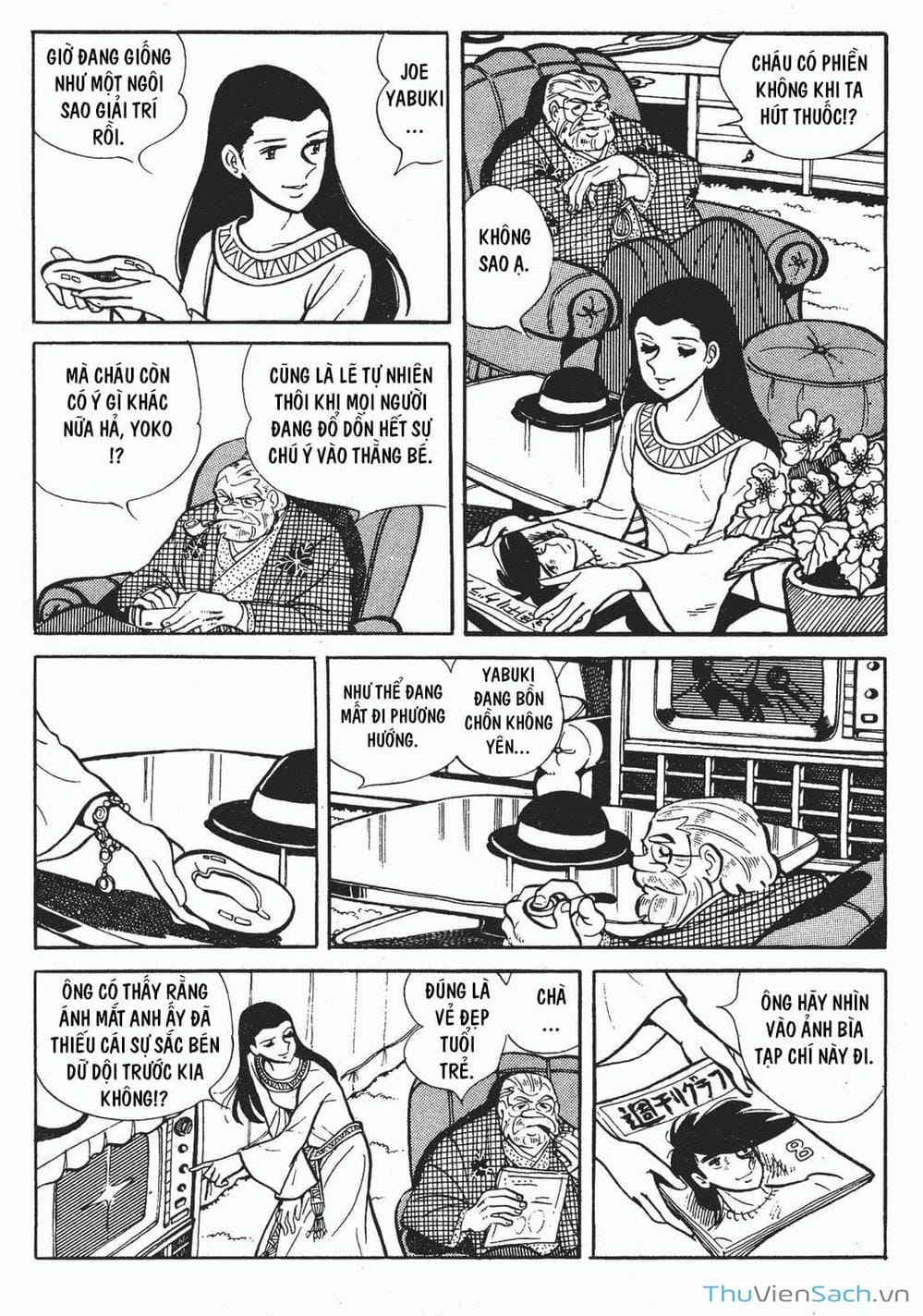 Truyện Tranh Thiết Quyền Lãng Tử - Ashita No Joe trang 5