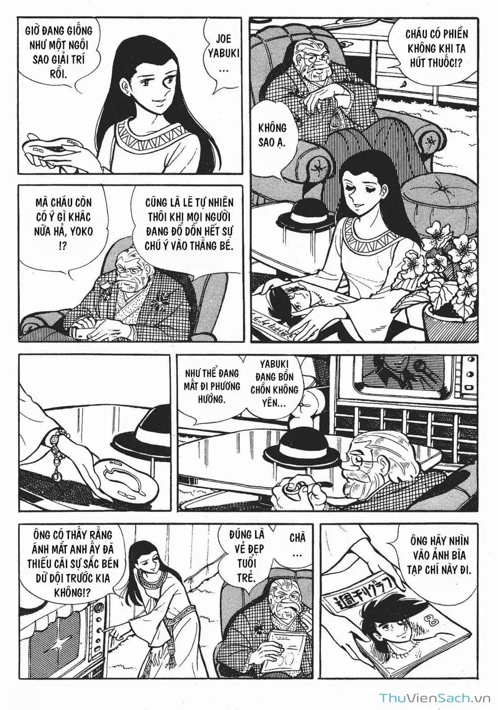 Truyện Tranh Thiết Quyền Lãng Tử - Ashita No Joe trang 5