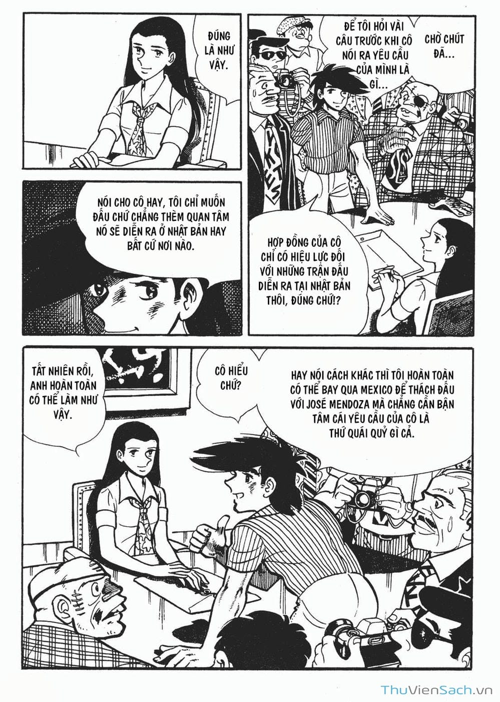 Truyện Tranh Thiết Quyền Lãng Tử - Ashita No Joe trang 5