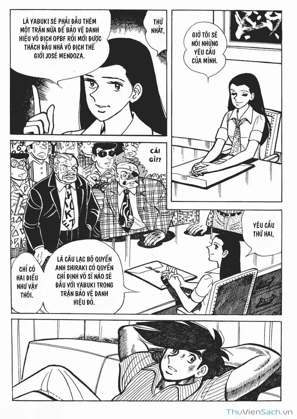 Truyện Tranh Thiết Quyền Lãng Tử - Ashita No Joe trang 5