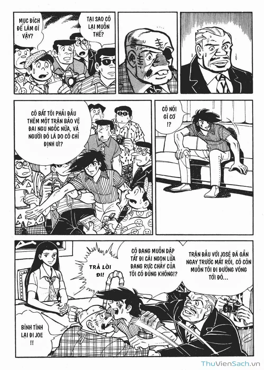 Truyện Tranh Thiết Quyền Lãng Tử - Ashita No Joe trang 5