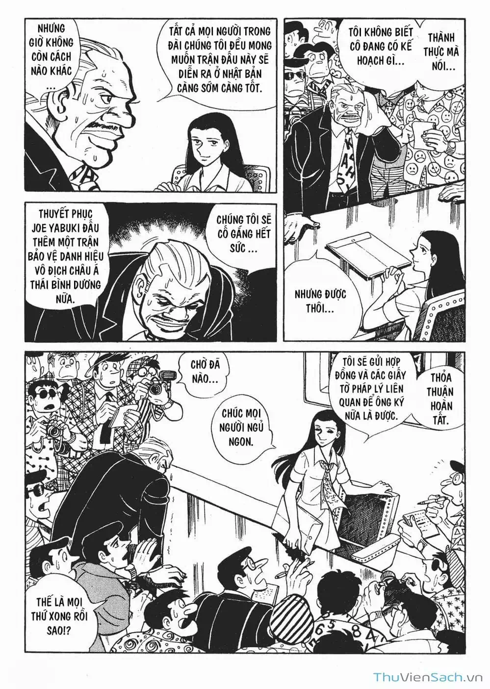 Truyện Tranh Thiết Quyền Lãng Tử - Ashita No Joe trang 5