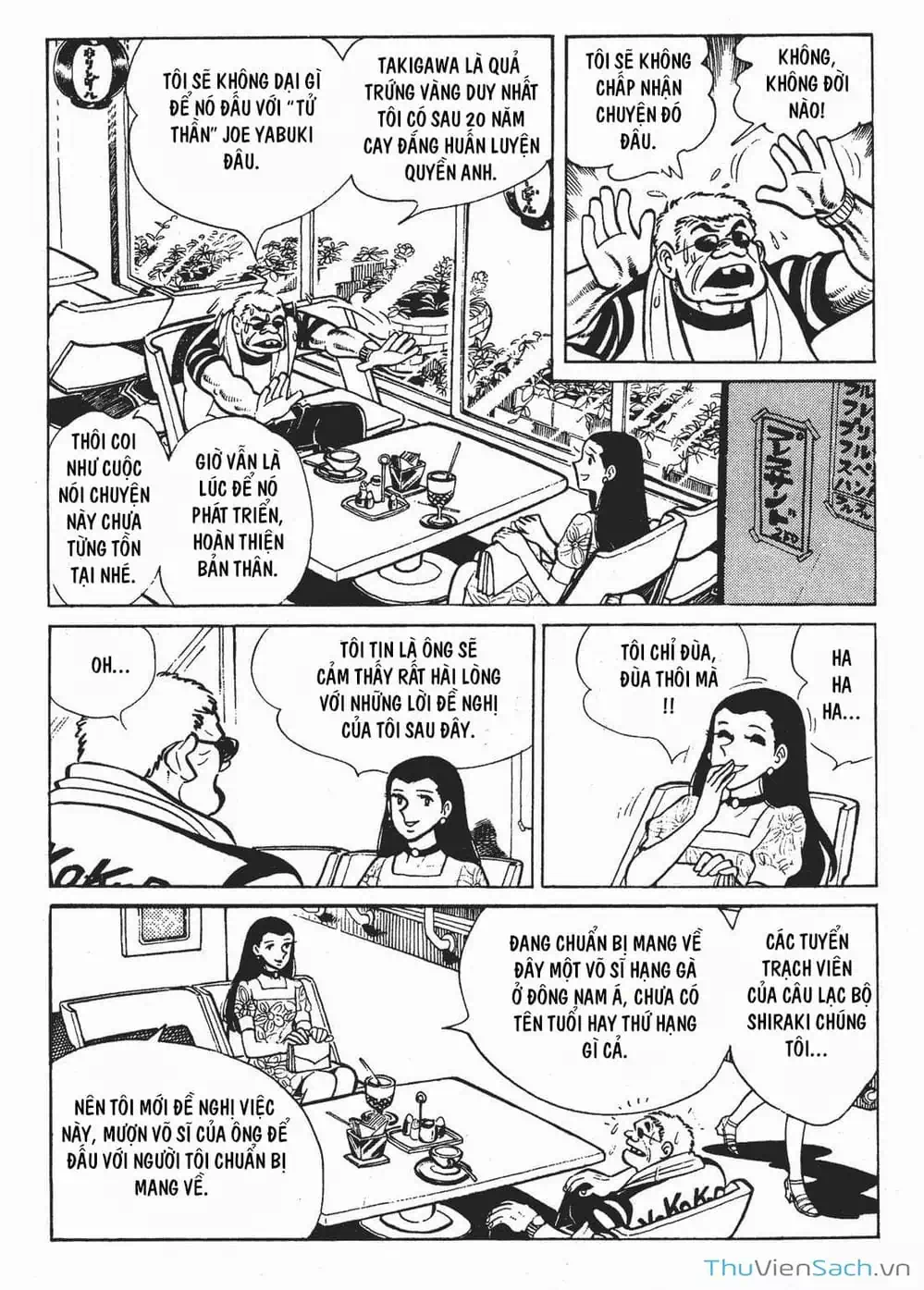 Truyện Tranh Thiết Quyền Lãng Tử - Ashita No Joe trang 5