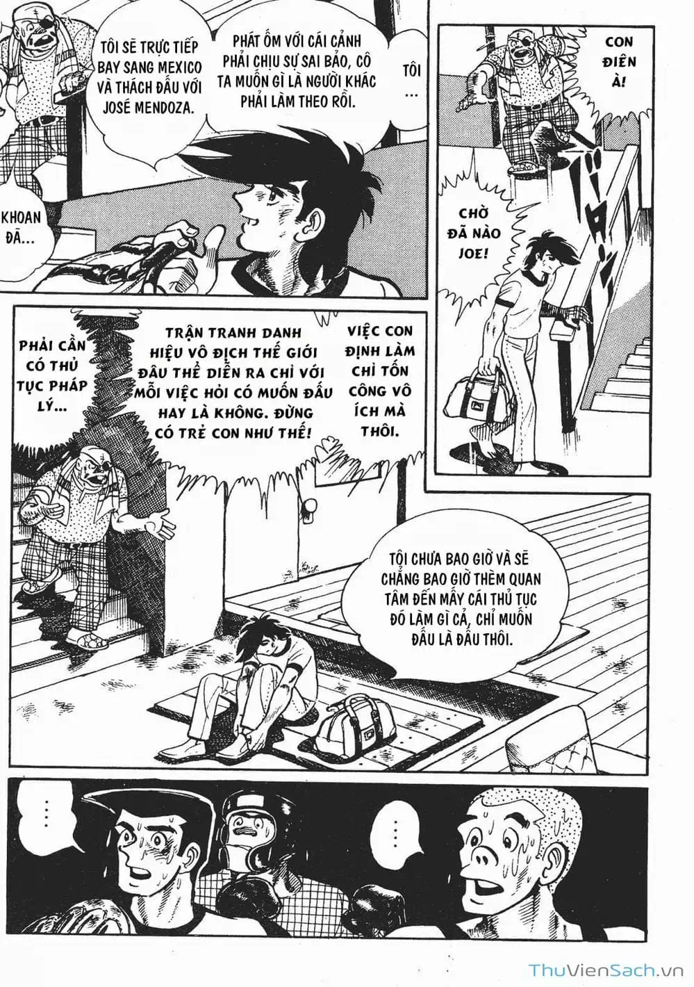 Truyện Tranh Thiết Quyền Lãng Tử - Ashita No Joe trang 5